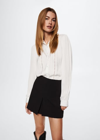 MANGO Blouse 'Sophy' in Wit: voorkant