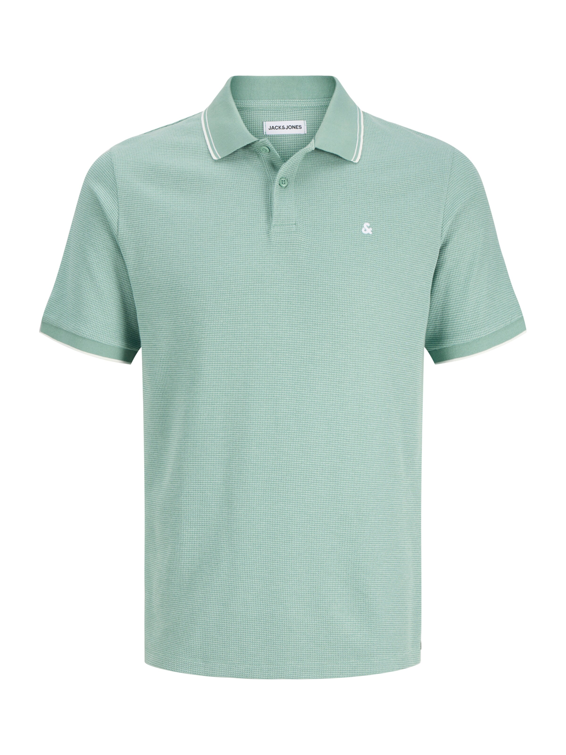 Jack & Jones Plus Shirt 'JJEAUSTIN' in Groen: voorkant