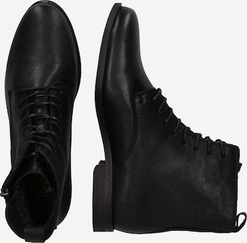 Apple of Eden Lace-Up Ankle Boots 'Madonna' in Black