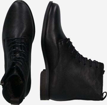 Apple of Eden Lace-Up Ankle Boots 'Madonna' in Black