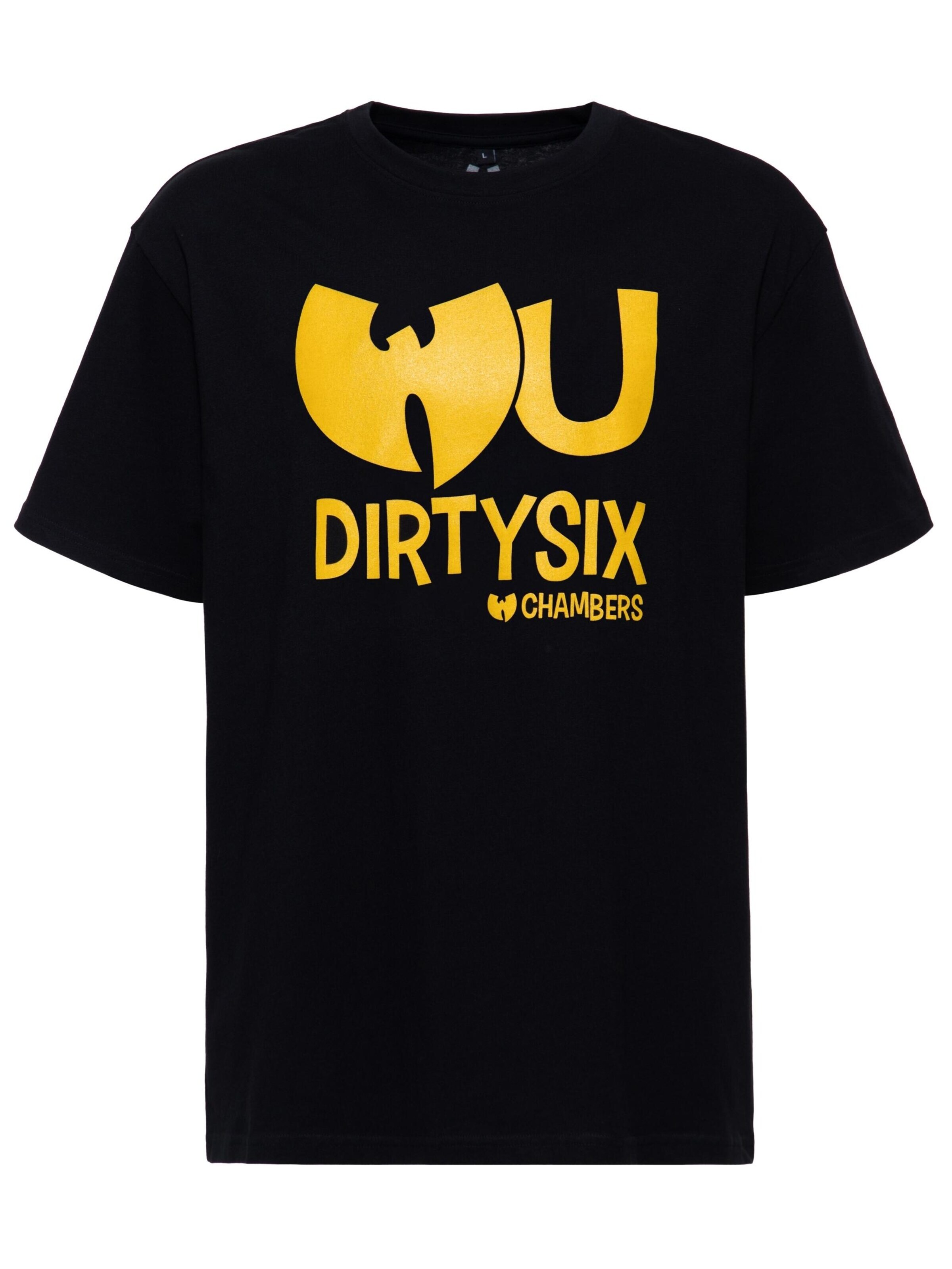 WU Wear Shirt in Black: front