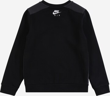 Bluză de molton de la Nike Sportswear pe negru