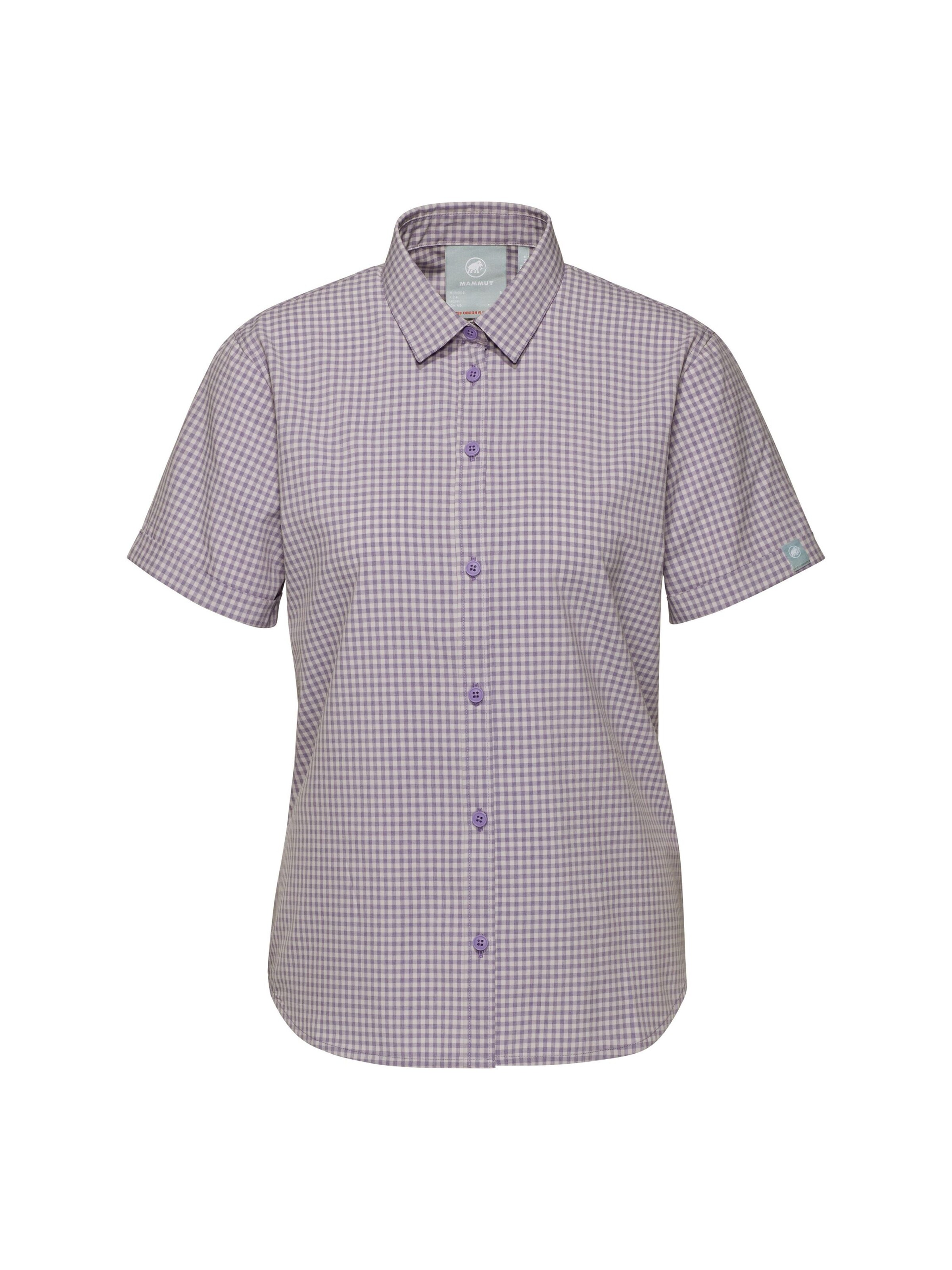 MAMMUT Funktionsbluse 'Aada' in Lila: Vorderseite