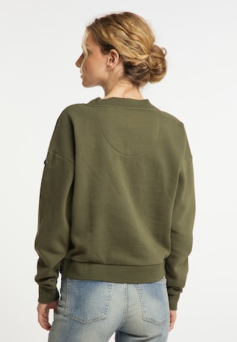 Sweat-shirt DreiMaster Vintage en vert