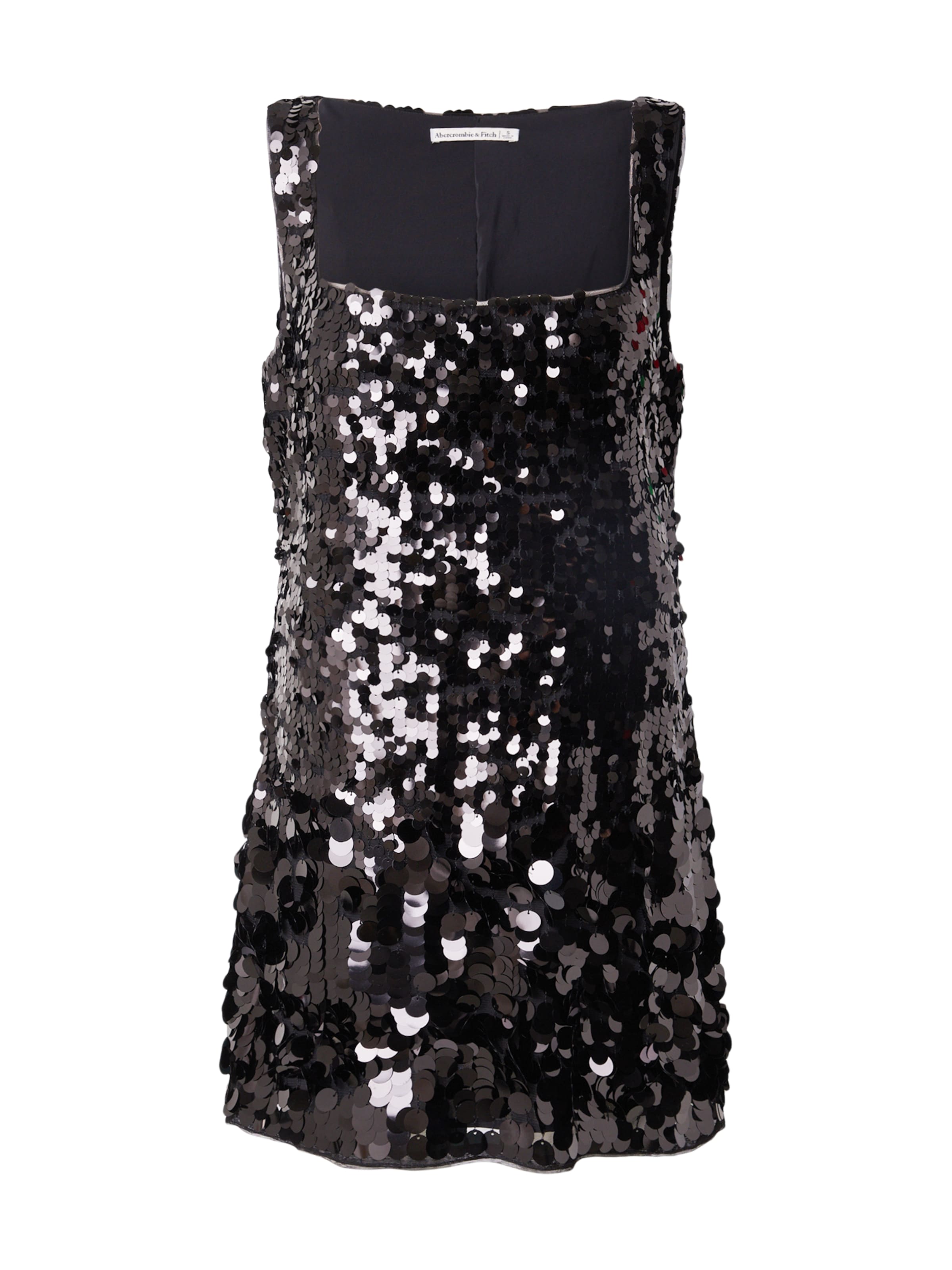 Abito da cocktail di Abercrombie & Fitch in nero: frontale