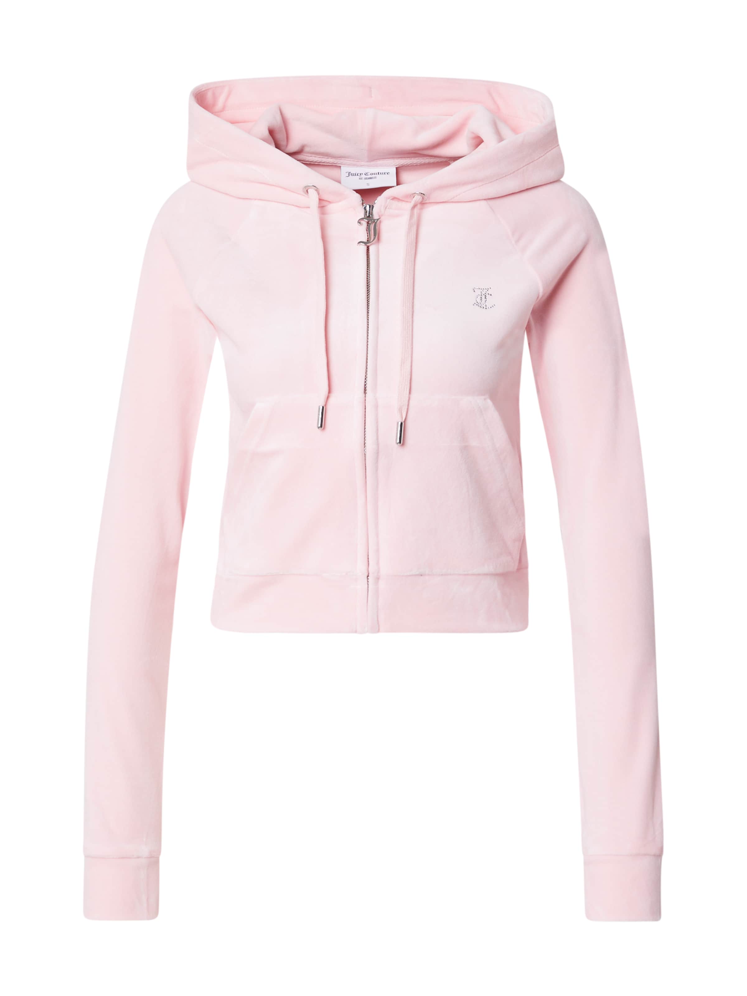 Giacca di felpa 'Madison' di Juicy Couture in rosa: frontale
