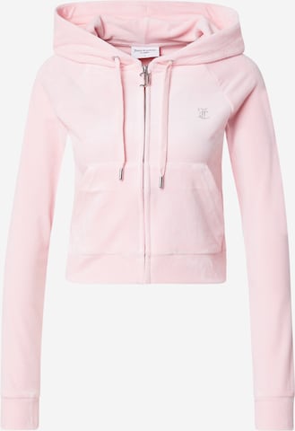 Juicy Couture Sweat jacket 'Madison' in Pink: front