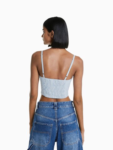 Bershka Top – modrá