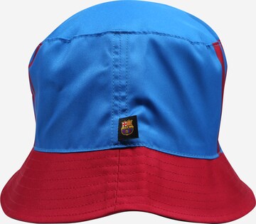 NIKE Спортна шапка с малка периферия 'FC Barcelona' в синьо