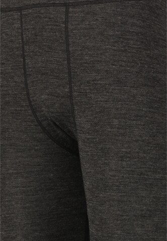 Whistler Slimfit Baselayerhose 'Bradley' in Grau
