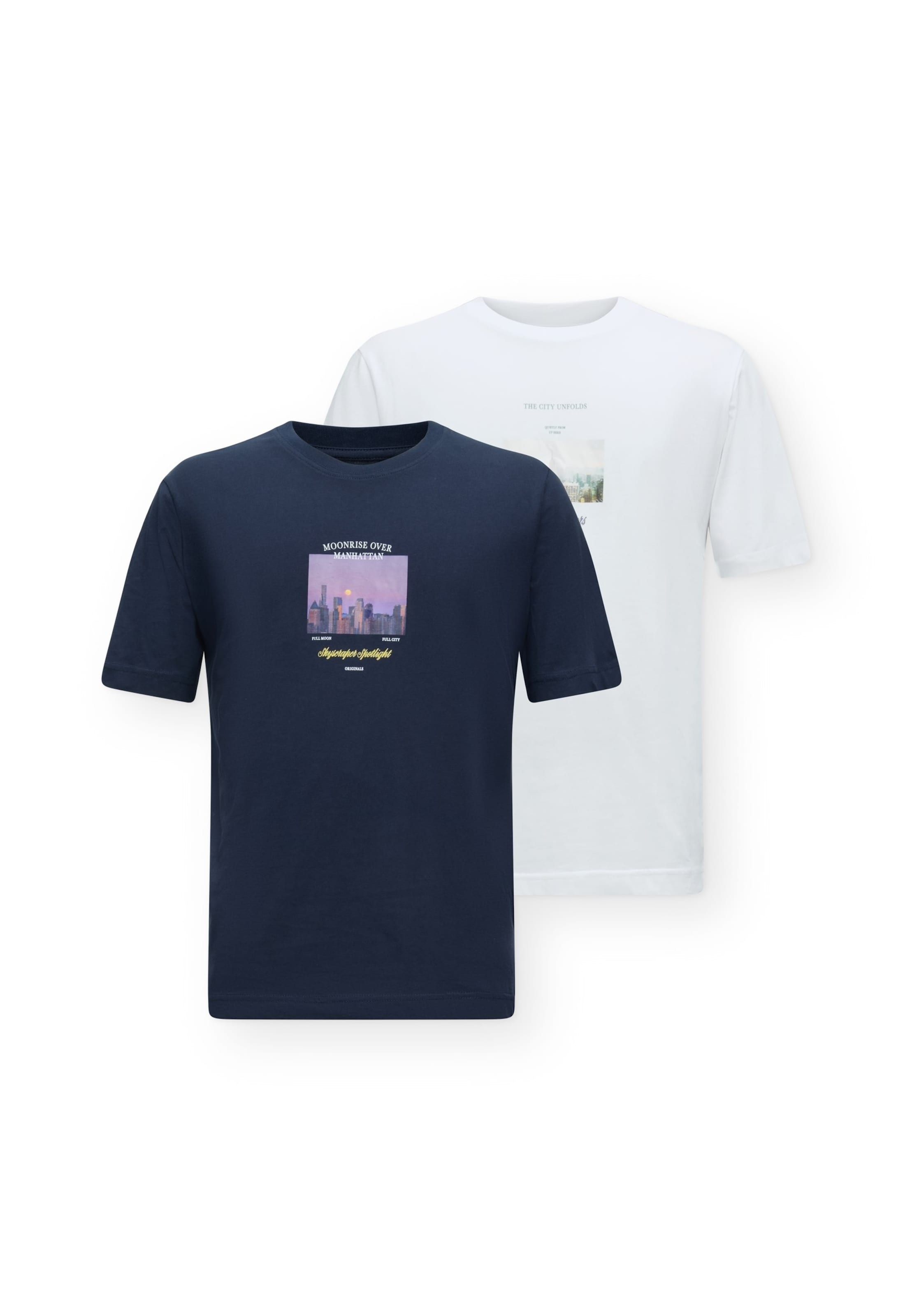 JACK & JONES Shirt 'JORFREDERIKSBERG' in Blue: front