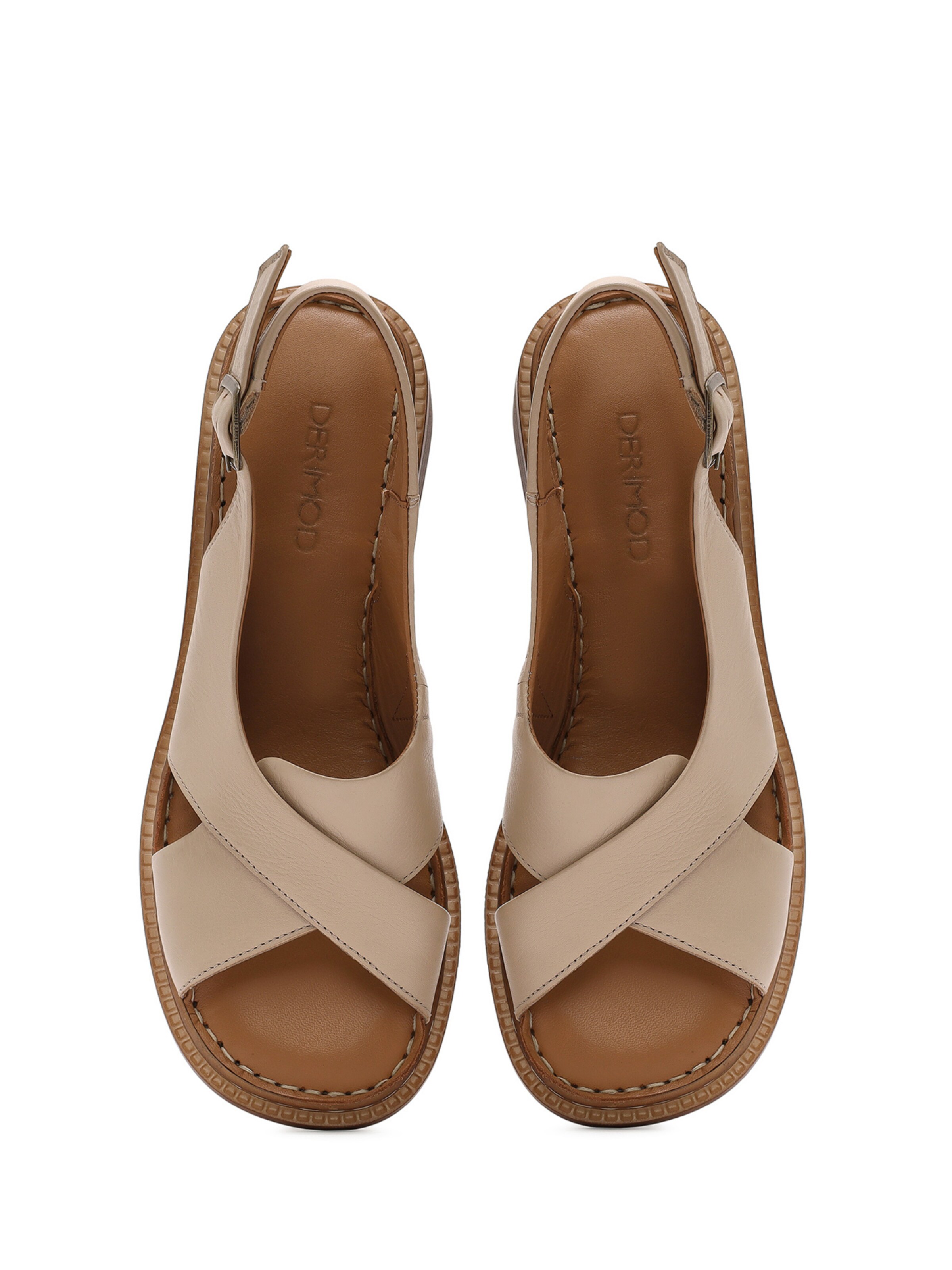 Derimod Sandalen met riem in Beige