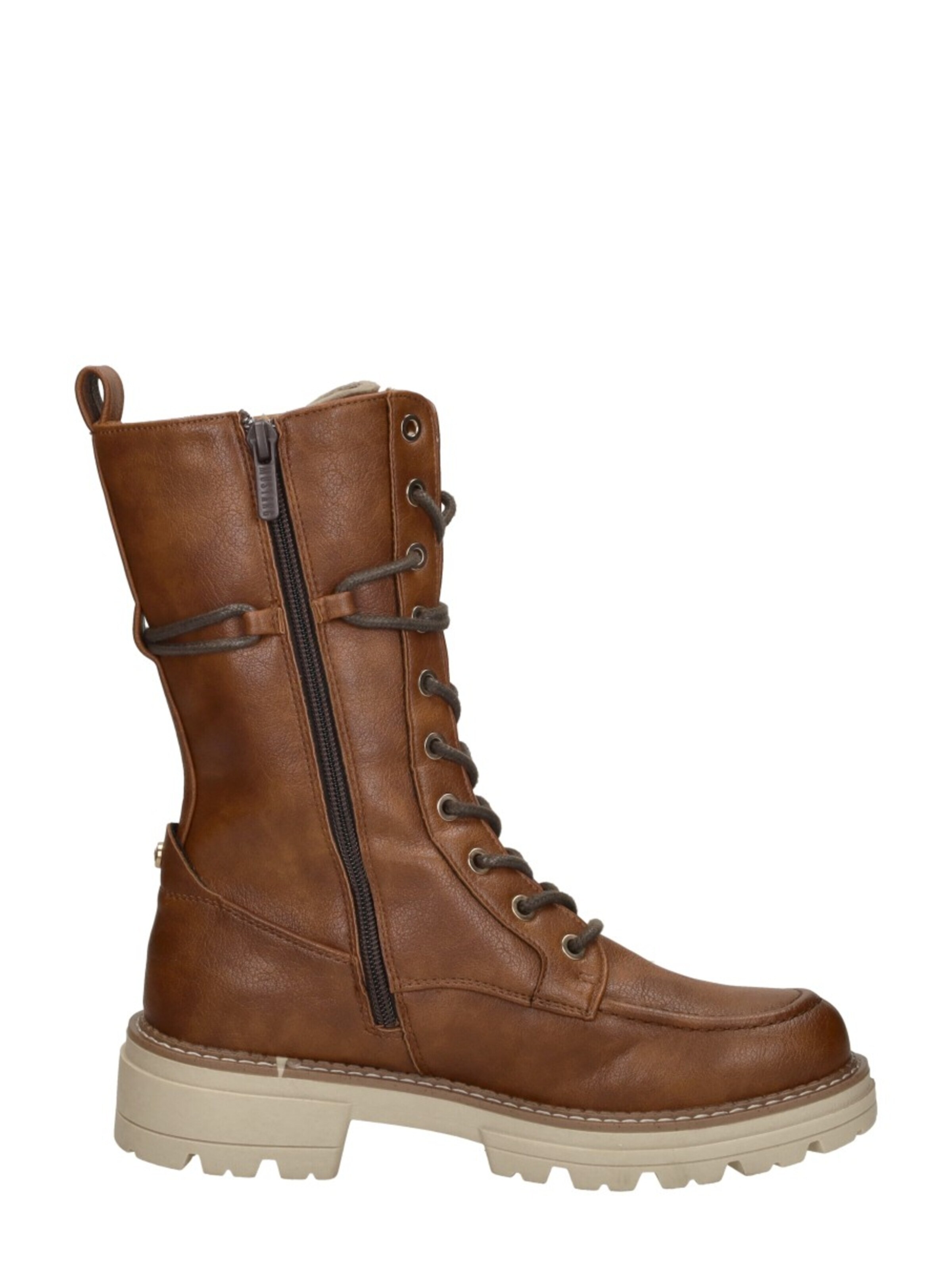 Chaussure à lacets 'Veterschoenen Hoog' MUSTANG en marron