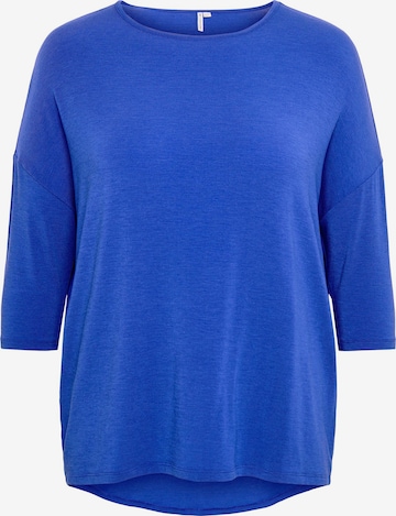 ONLY Carmakoma Shirt 'Lamour' in Blau: predná strana