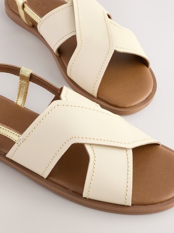 Next Sandals in Beige