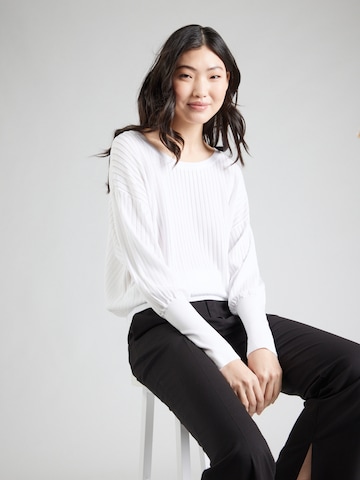 BOSS Black - Jersey 'Fallonia' en blanco: frente