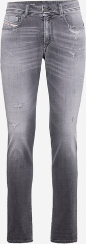 DIESEL - Skinny Calças de ganga '1979 SLEENKER' em cinzento: frente