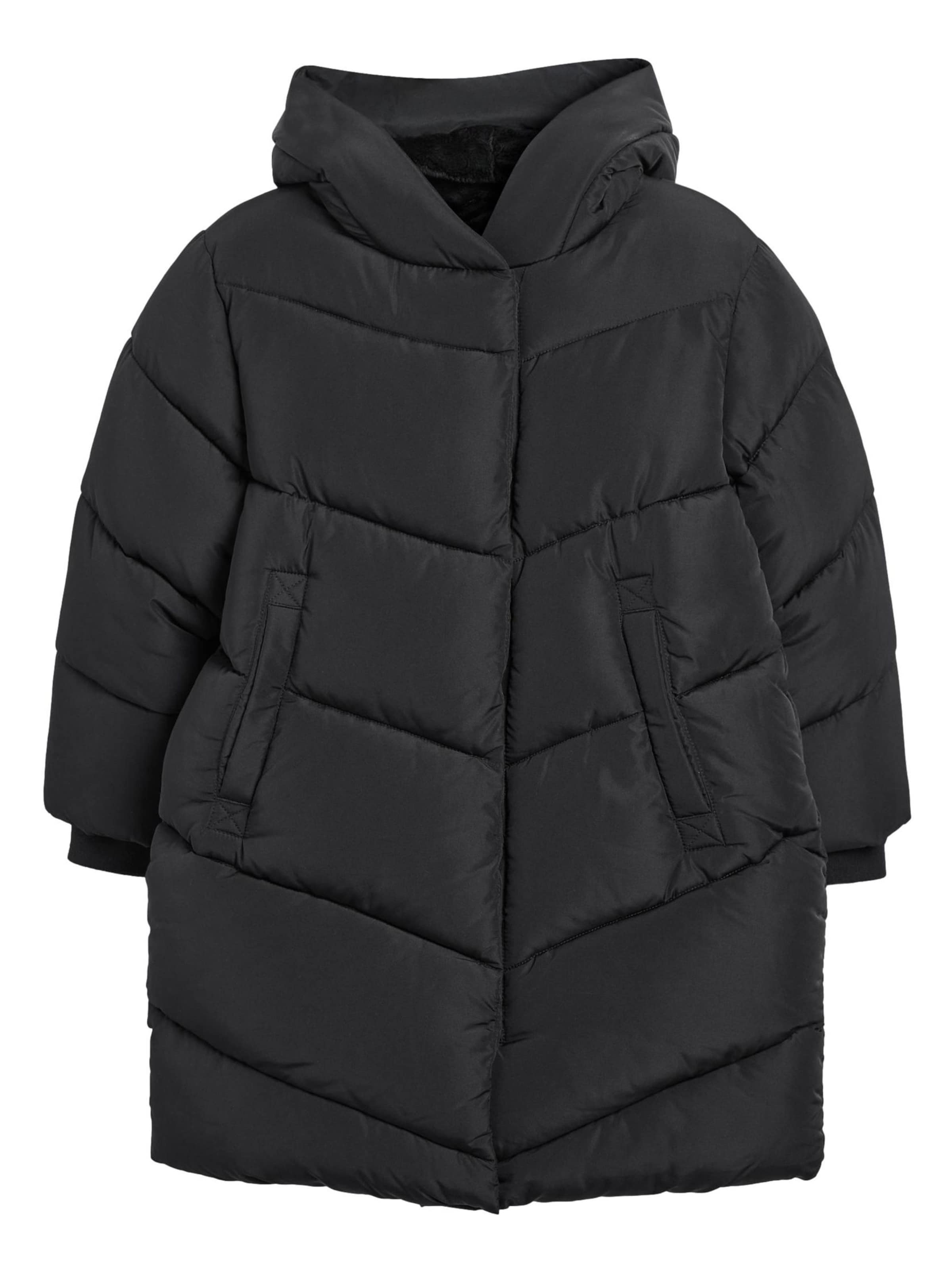 Next Kabát - Čierna: predná strana