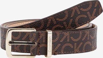 Calvin Klein Riem in Bruin: voorkant