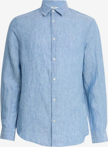 Marks & Spencer Overhemd in Blauw: voorkant