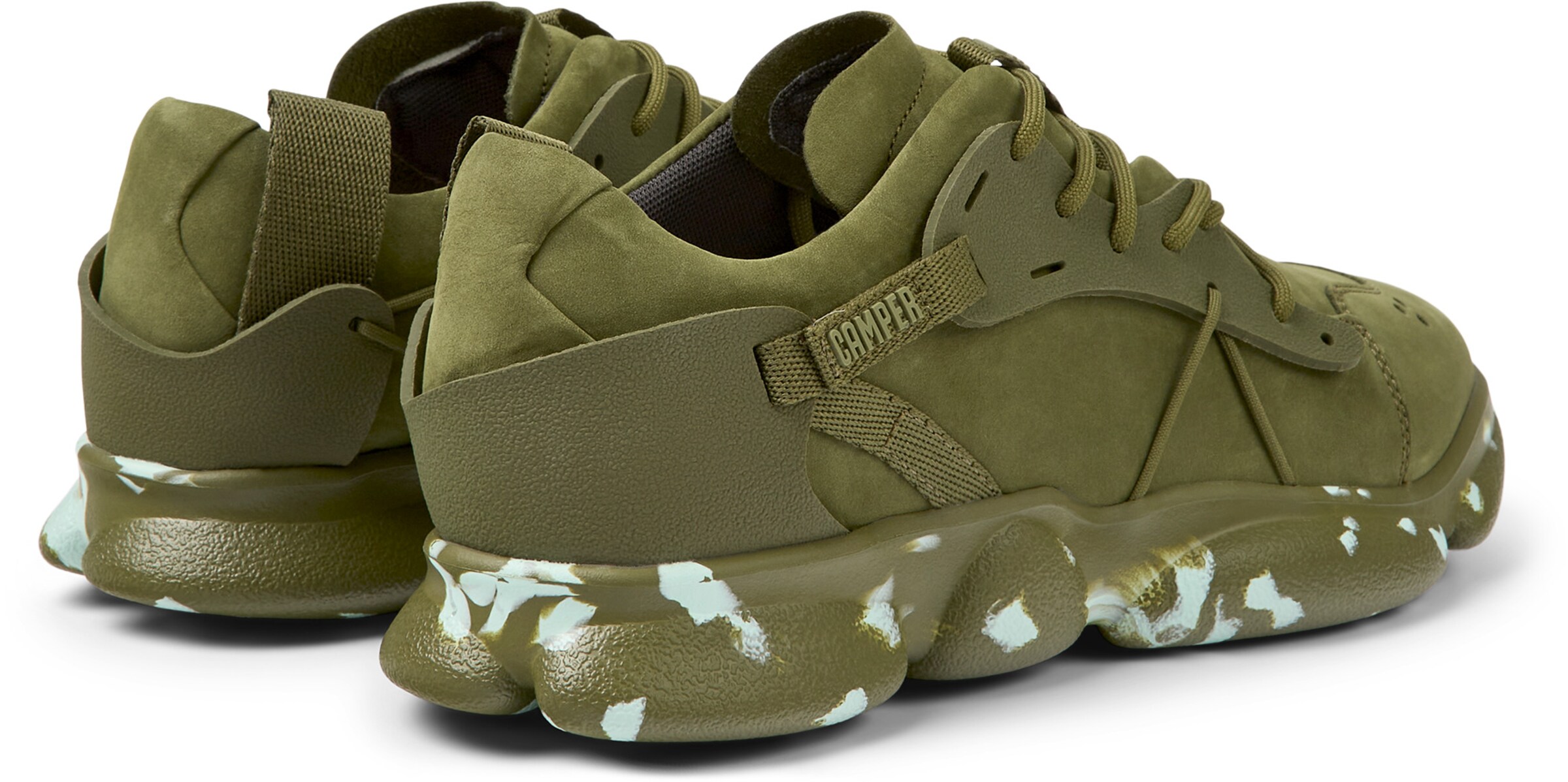 Sneaker bassa 'Karst' di CAMPER in verde