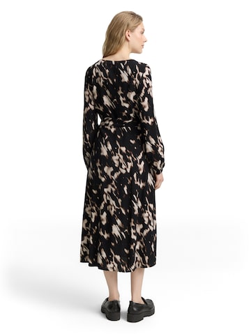 TOM TAILOR Kleid in Schwarz