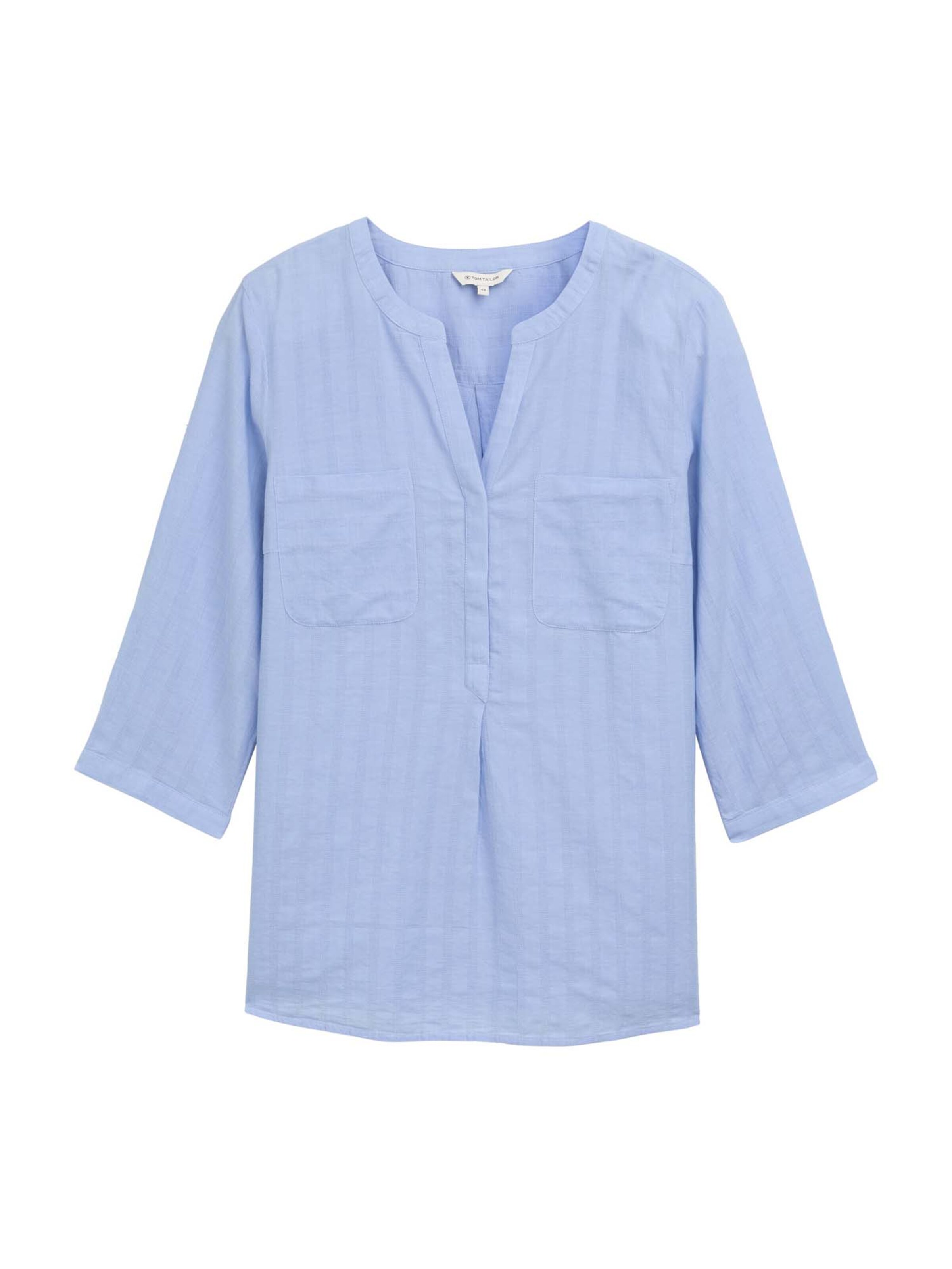 Tom Tailor Women + Μπλούζα σε μπλε: μπροστά