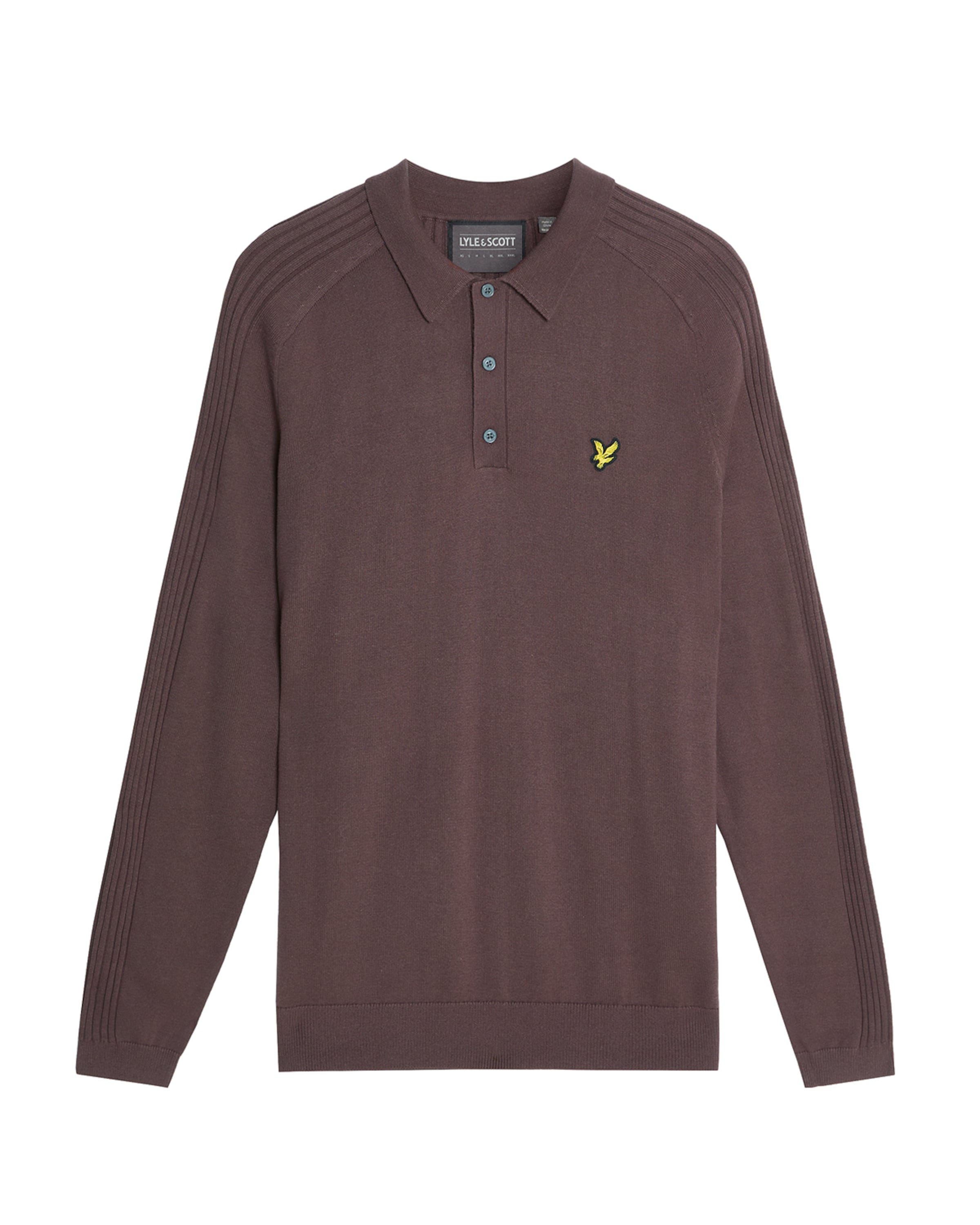 Lyle & Scott Trui in Lila: voorkant