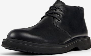 CAMPER Lace-Up Boots 'Norman' in Black: front