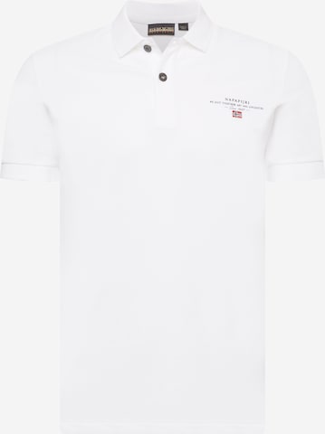 NAPAPIJRI T-shirt 'ELBAS' i vit: framsida