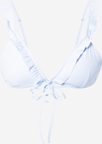 HOLLISTER Triangel Bikinitop in Blau: predná strana