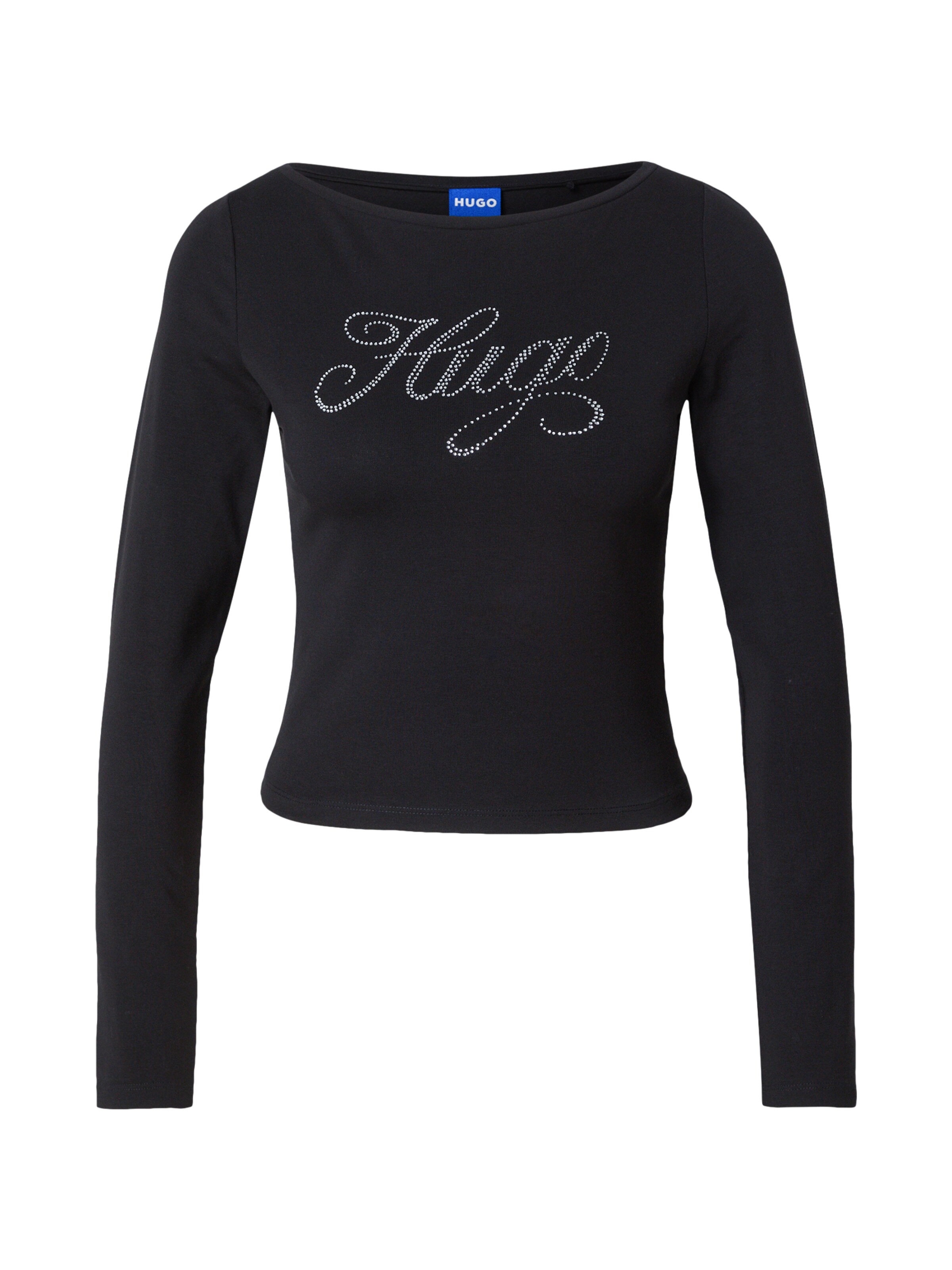 HUGO Shirts 'Dastja_B' i sort: forside