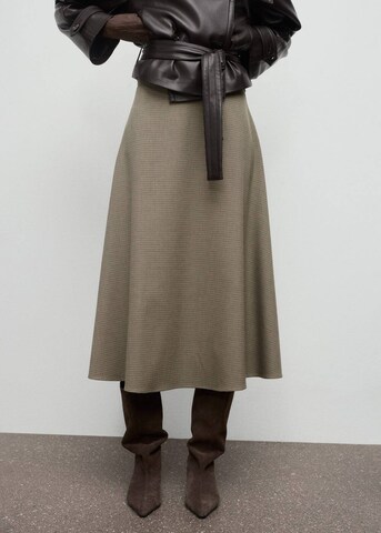 MANGO Skirt 'Tiana' in Brown: front