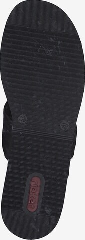 Rieker Pantolette in Schwarz