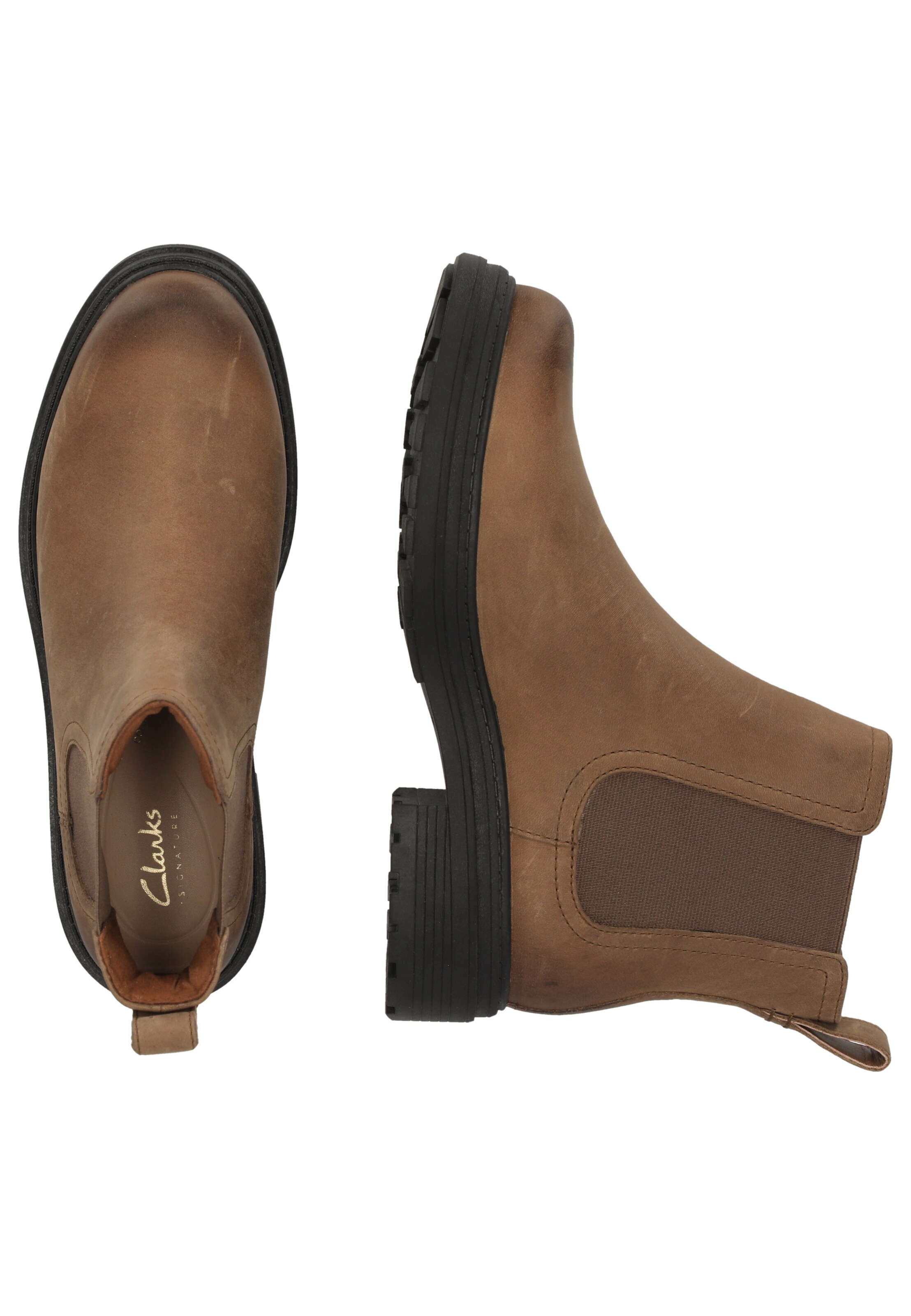 CLARKS Chelsea boots 'Orinoco 3' in Brown