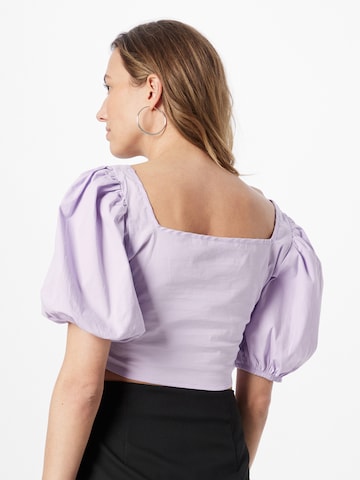 NLY by Nelly Blouse in Lila