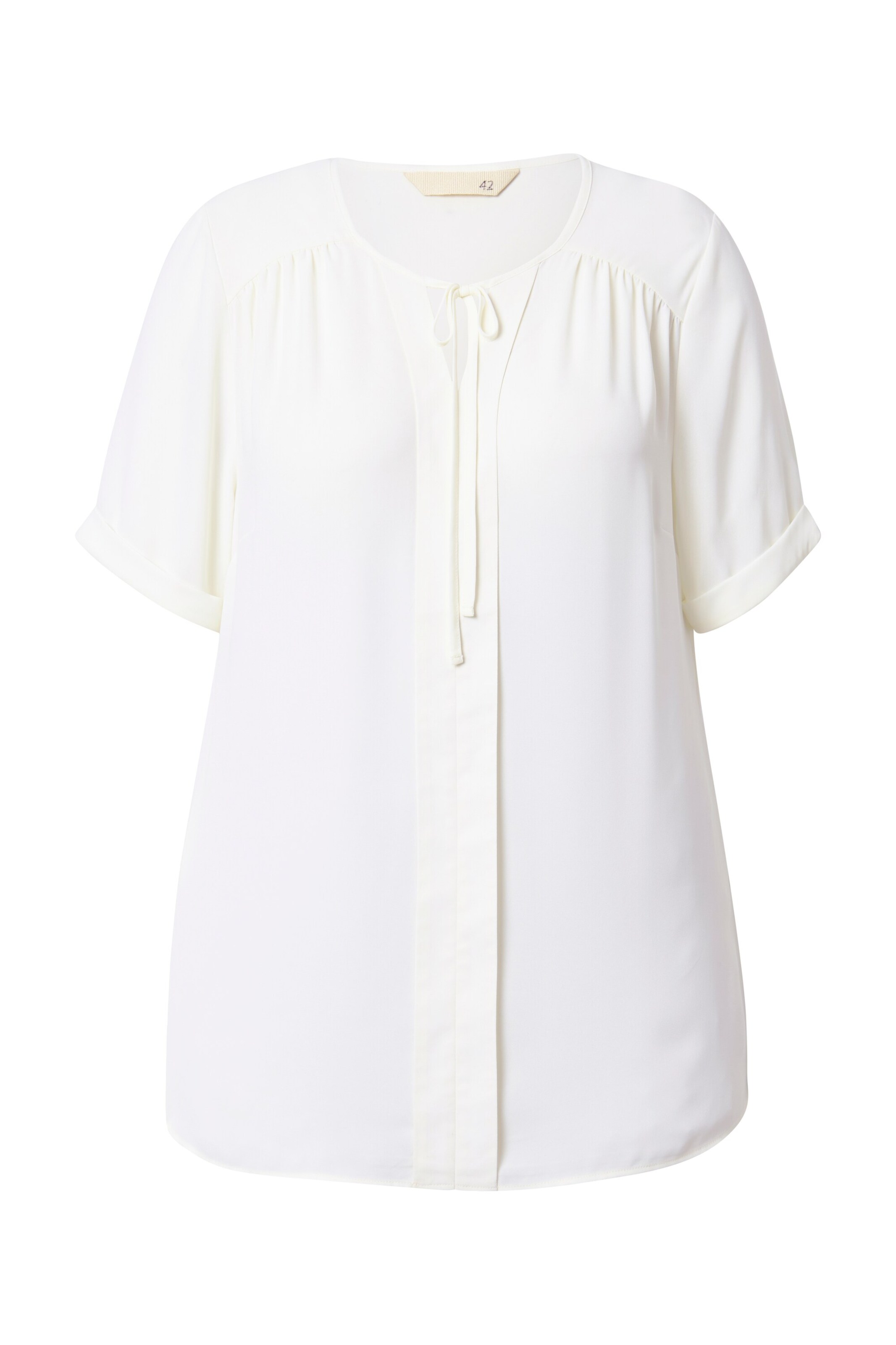 MIAMODA Blouse in Wit: voorkant