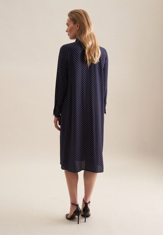 SEIDENSTICKER Blousejurk ' Schwarze Rose ' in Blauw