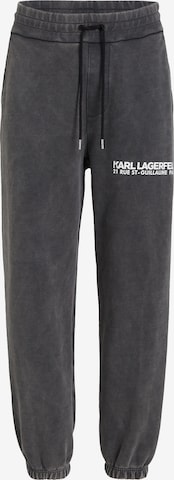 Karl Lagerfeld Regular Hose in Schwarz: predná strana