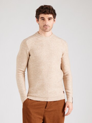 Key Largo Pullover in Beige: Vorderseite