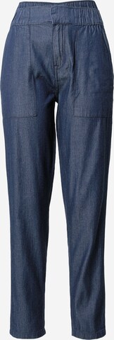 Wallis Curve Regular Pants in Blue: front