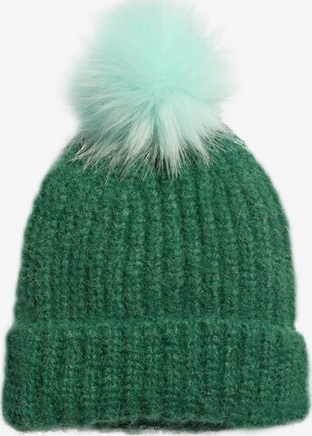 love & roses Mütze in Grün: Vorderseite