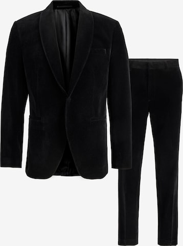 JACK & JONES - Slimfit Traje 'JPRMartin' en negro: frente