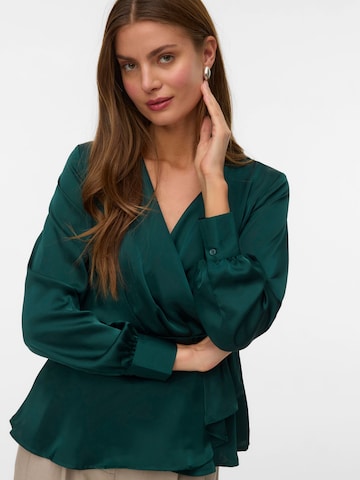 VERO MODA Blouse 'VMLea' in Green