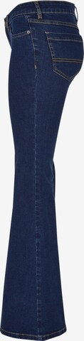 Urban Classics Flared Jeans in Blue