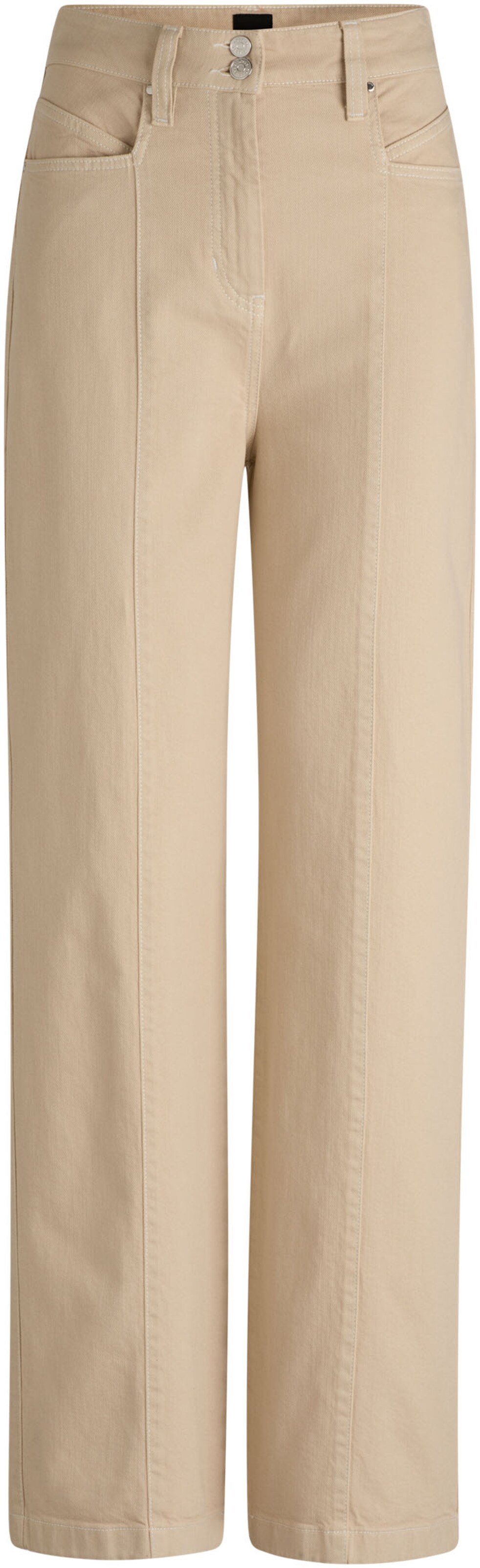 BOSS Regular Hose in Beige: Vorderseite