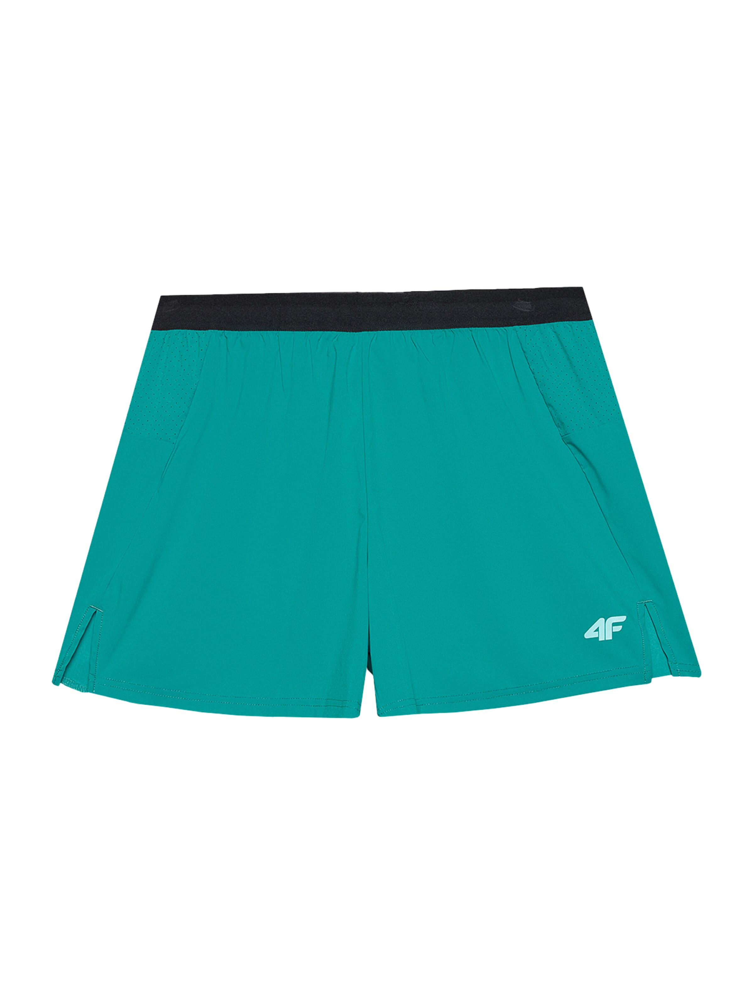 4F Regular Trousers in Green: front