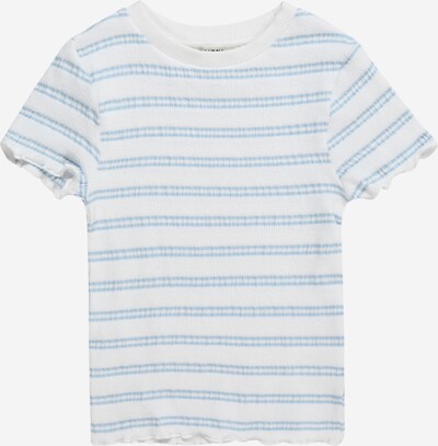 GARCIA Shirt in de kleur Lichtblauw / Wit, Productweergave