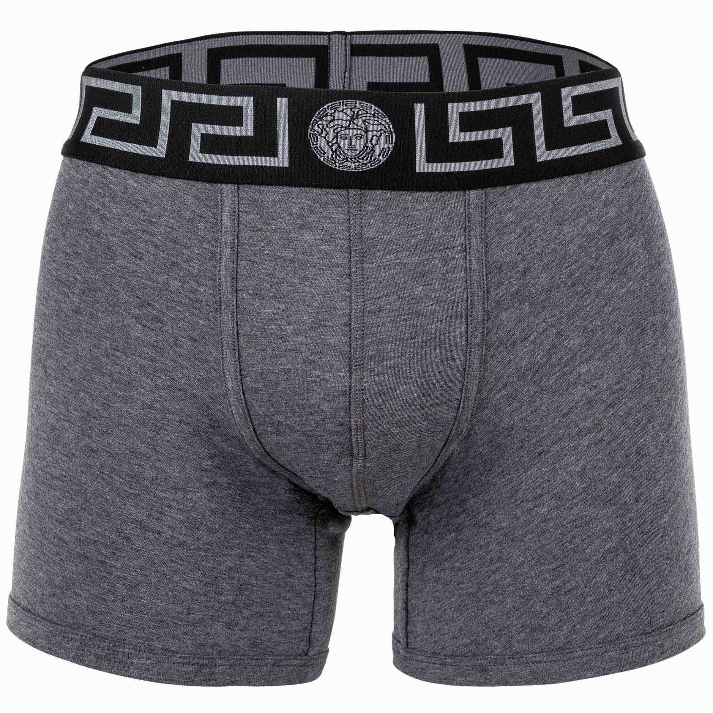 Boxer di VERSACE in grigio: frontale