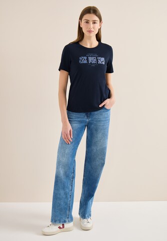 CECIL T-Shirt in Blau